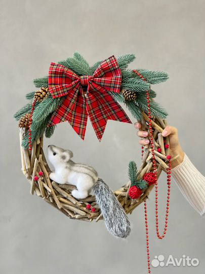 Новогодний рождественский венок