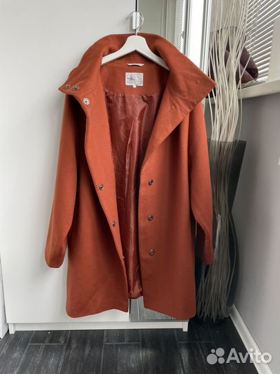 Пальто из шерсти и кашемира, р. 44-46