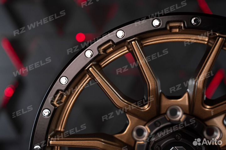 Диски Fuel R17 6x139.7 Bronze