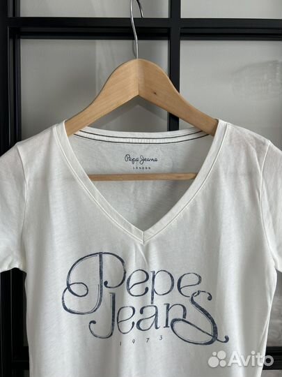 Новая футболка Pepe Jeans белая S