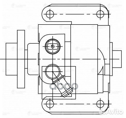 Насос гур для а/м BMW 3 (E90) (05) /1 (E81) (04)