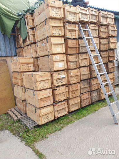 Ящик армейский ящик деревянный ящики б/у