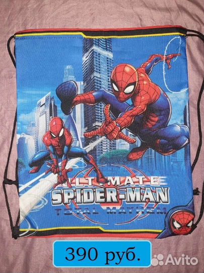 Сумка для обуви новый Человек Паук