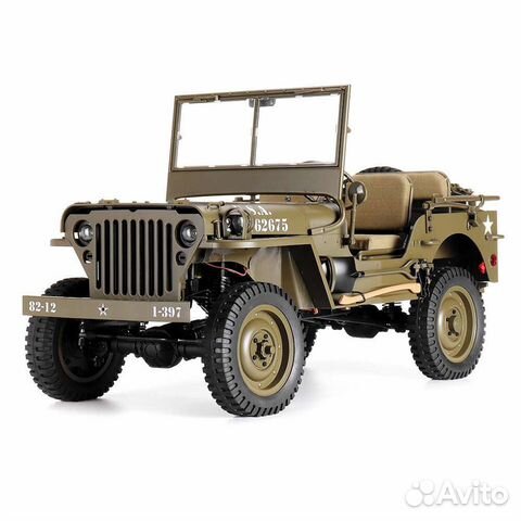 Jeep Willys 1941.1/6. RC Очень реалистичная модель объявление продам