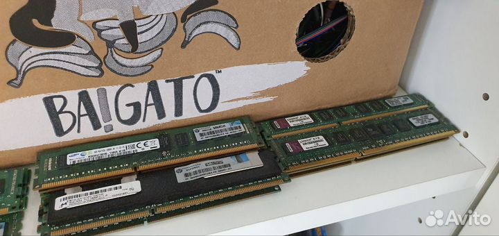 Серверная оперативная память DDR3 ECC REG 4GB