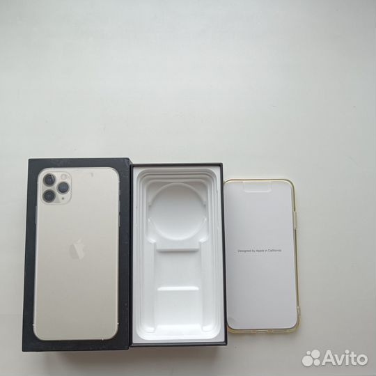 Коробка от iPhone 11 pro max silver 256gb