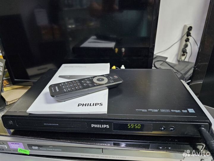 Dvd проигрыватель Philips с караоке DVP3310K/51