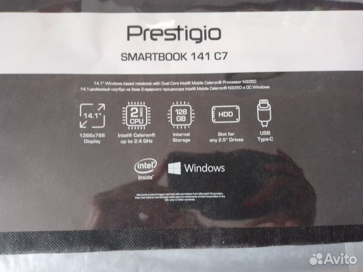 Ноутбук prestigio 141 c7