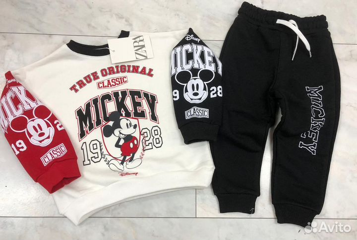 Свитшот и штаны для мальчика Zara Mickey Mouse