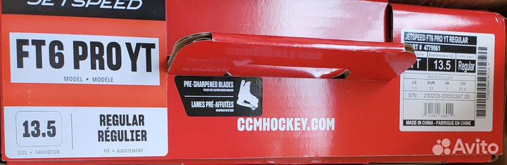 Детские коньки ссм ft670 jr и ft6 pro yth