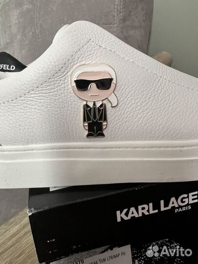 Слипоны женские Karl Lagerfeld 9 М оригинал новые