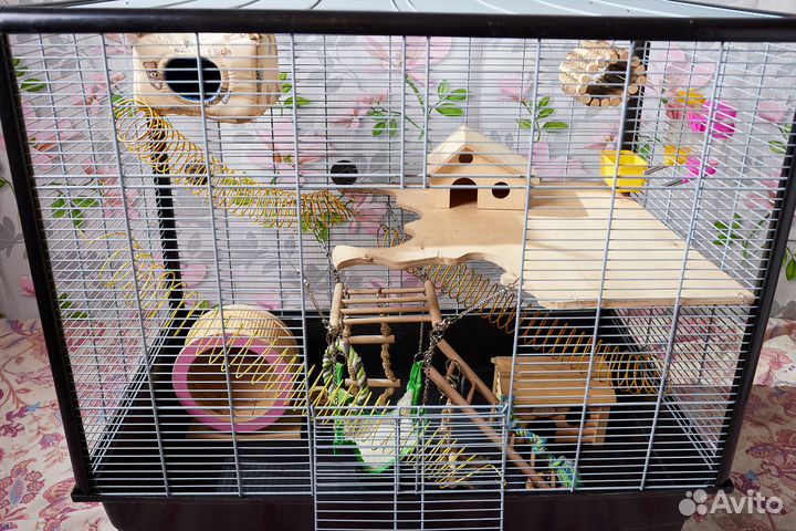 Клетка для шиншилл крыс дегу хомяков грызунов