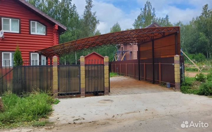 Металлический навес