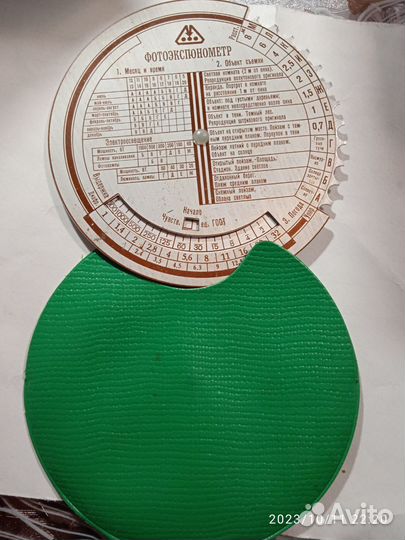 Фотоэкспонометр СССР