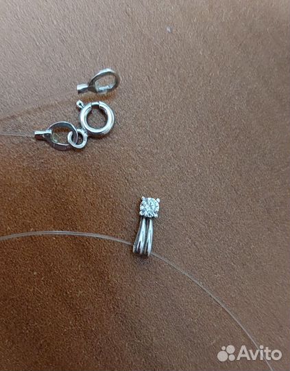 Подвеска серебро