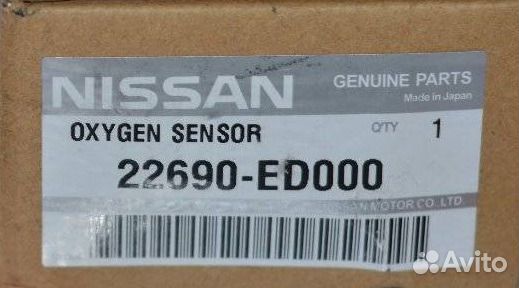 Кислородный датчик Лямбда-зонд Nissan 22690-ED000