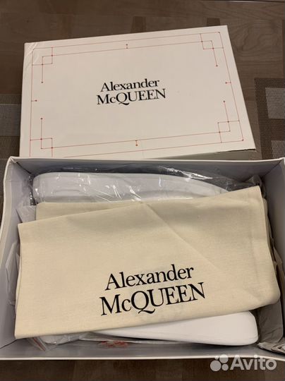 Alexander mcqueen кеды мужские черные