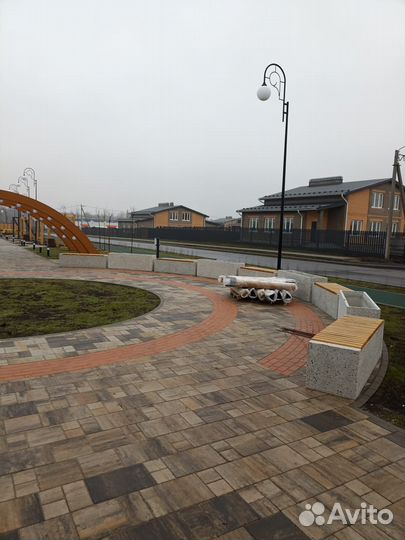 Скамейка из бетона бокс