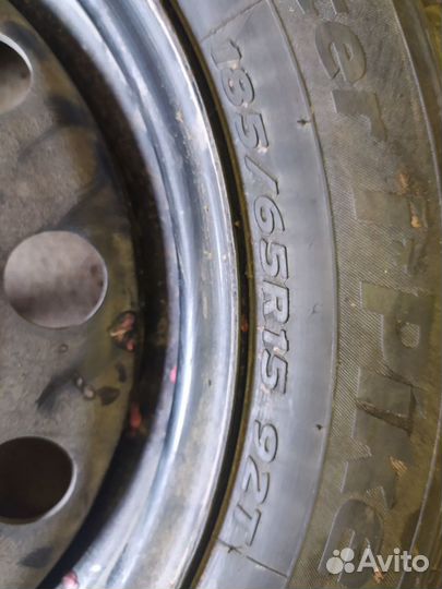 4 колеса hankook 185/65 r 15 зимние