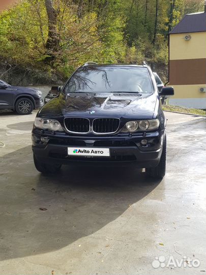 BMW X5 4.8 AT, 2005, 231 000 км