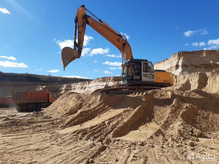 Песок щебень доставка