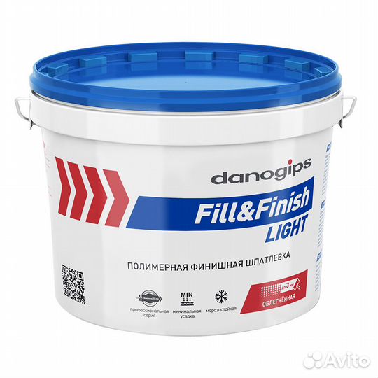 Шпатлевка Danogips Fill&Finish Light универсальная