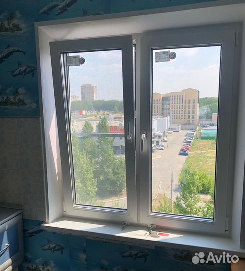 Окно с установкой