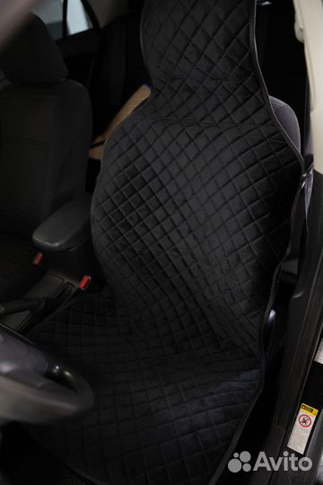 Накидки на сиденья из велюра