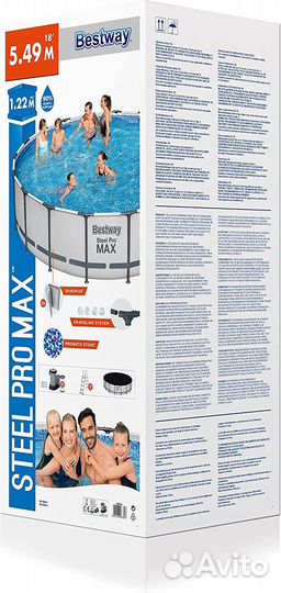 Бассейн Бествей 549х122, 56462