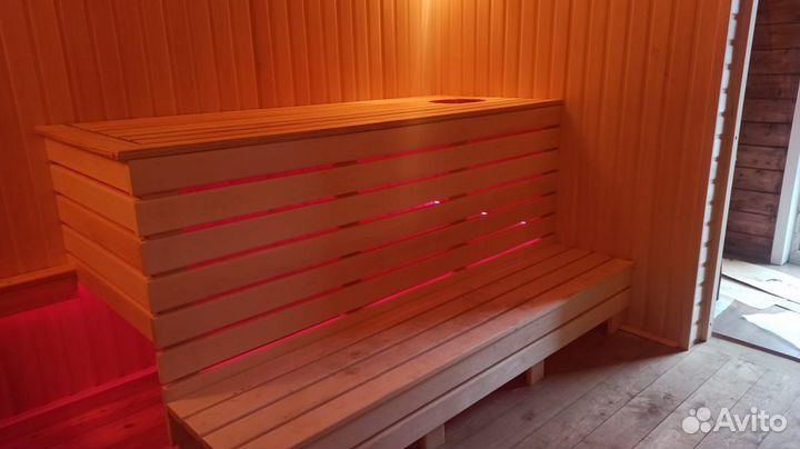 Русская баня на дровах