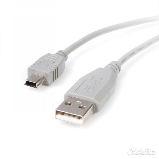 Кабель провод mini USB - USB-A 0.2 м