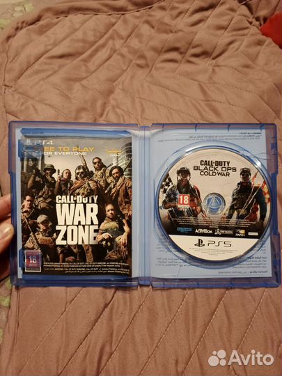 Call of duty black ops cold war ps5 диск