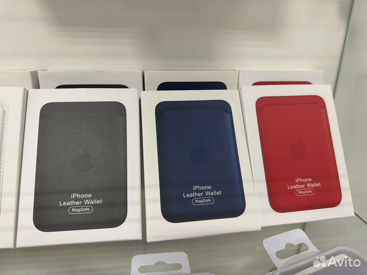 Кошелек Apple Leather Waller разные цаета