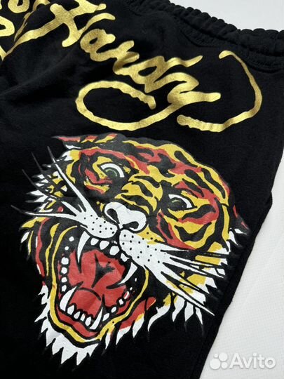 Штаны Клеш Ed Hardy Tiger Sweatpant (S-M)