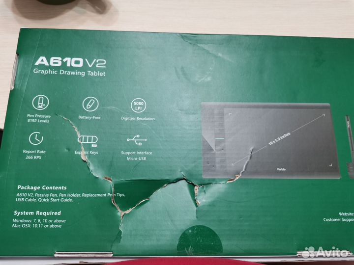 Графический планшет parblo