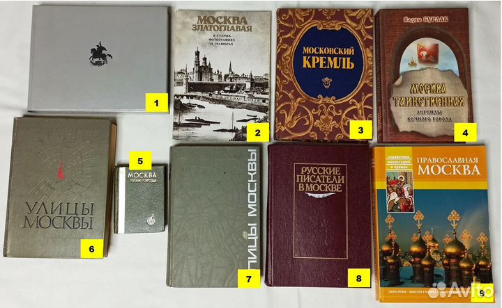 Книги о Москве