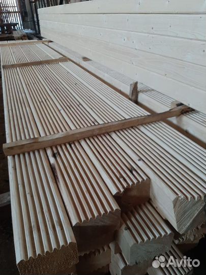 Сухой профилированный брус из ели 150х200х6000