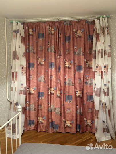 Комплект шторы и тюль