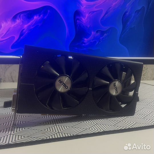 Видеокарта Sapphire RX580 Nitro 2304sp