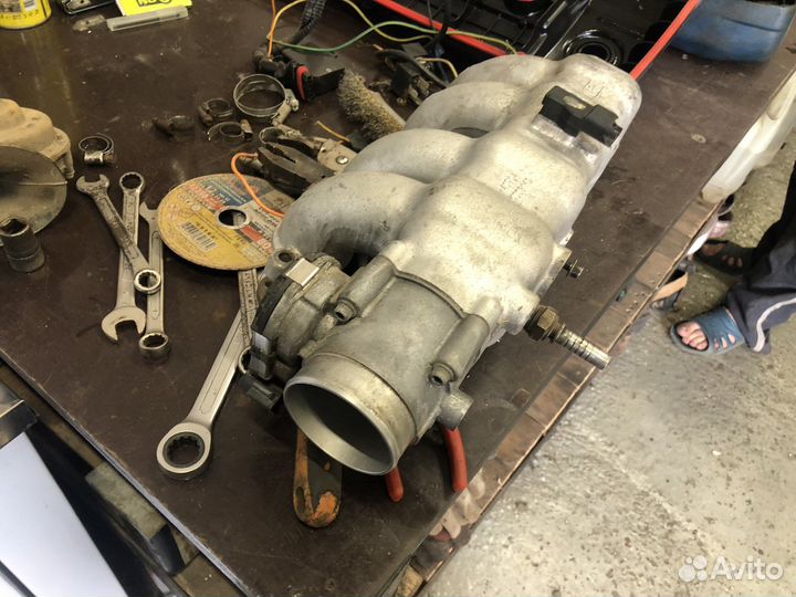 Впускной коллектор/ресивер змз 409