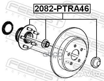 2082ptra46 к-т подшипника ступицы задн. Chrysl