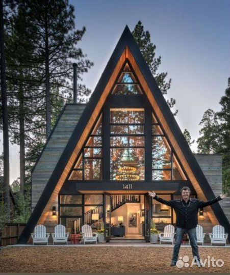 Строительство каркасных домов турбаз глемпингов