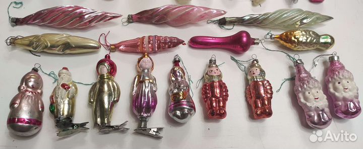 Старые елочные игрушки