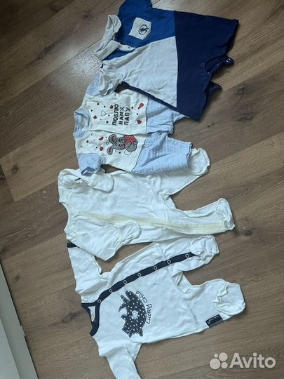 Пакет детских вещей до 62р