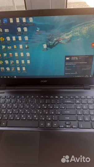 Ноутбук Acer для работы и учебы 8гб+ SSD+1гбвидео
