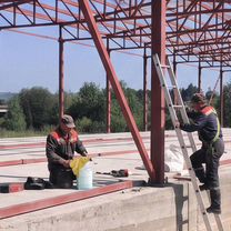 Металлический ангар 1200м², Омск