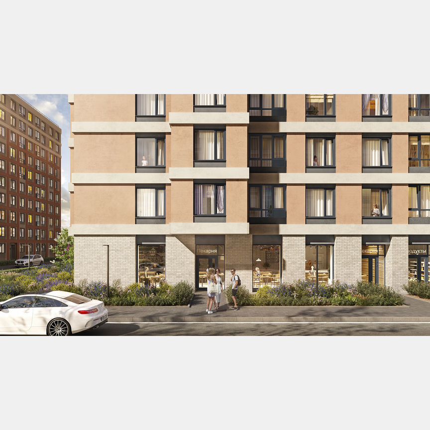 2-к. квартира, 60,1 м², 7/10 эт.