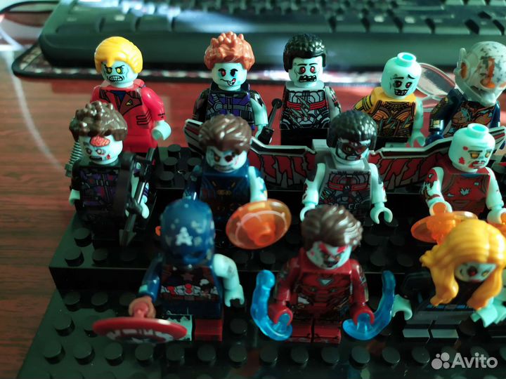 Lego минифигурки Marvel