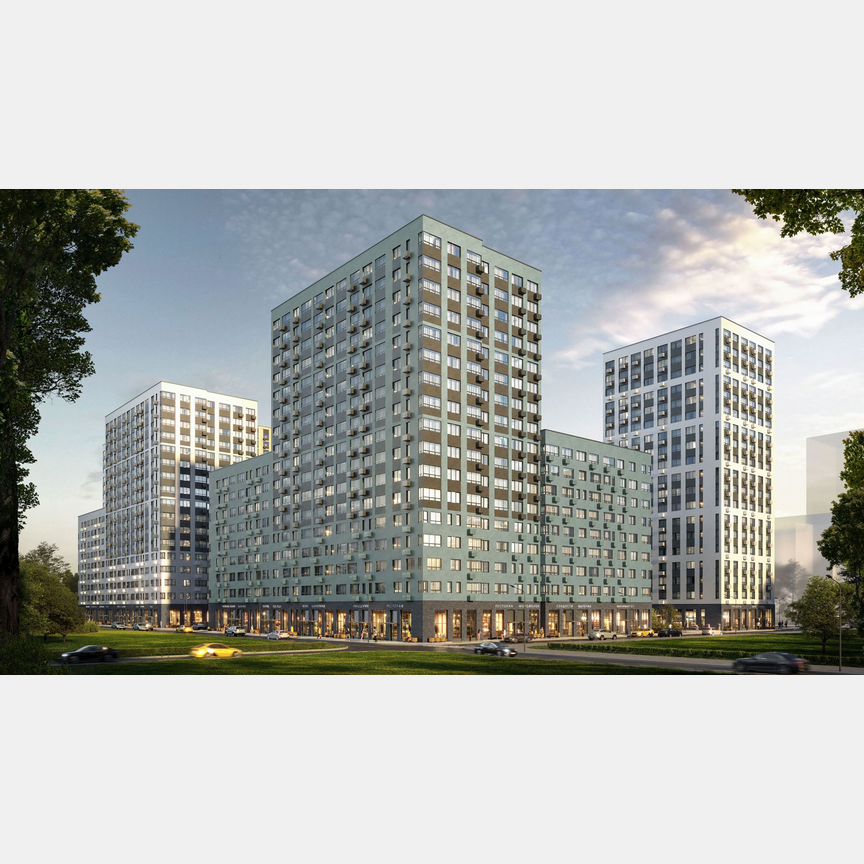 4-к. квартира, 67,1 м², 18/20 эт.