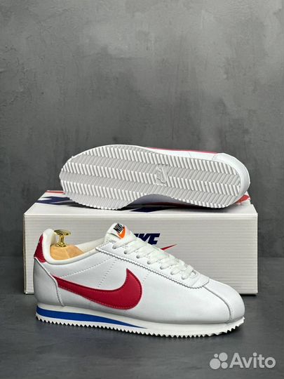 Кроссовки Nike Cortez красные 3